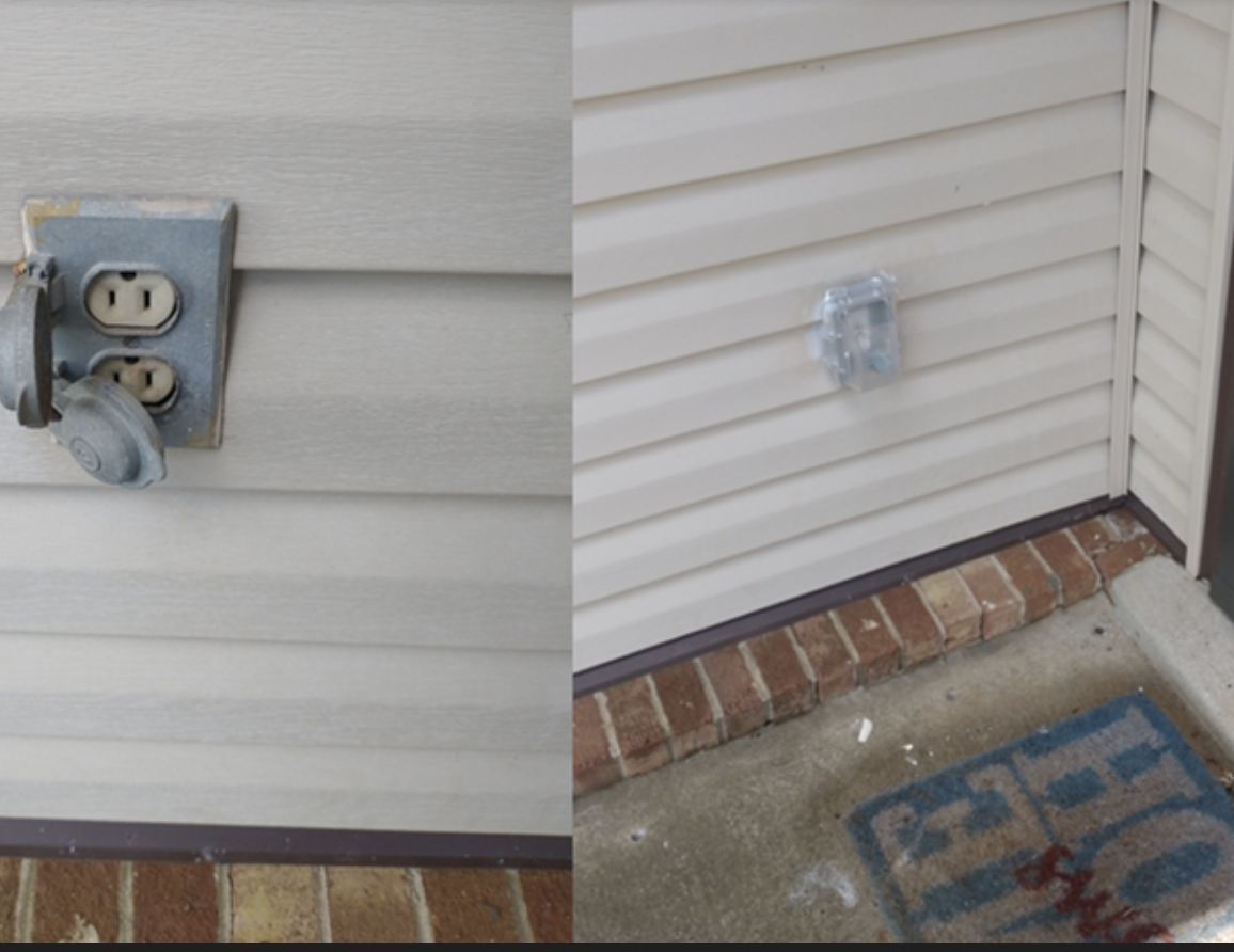 Exterior Outlet Rebuild